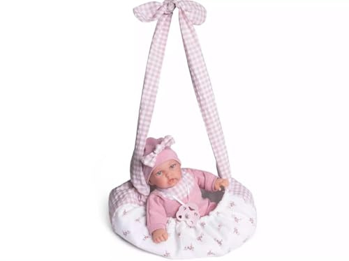 Antonio Juan Pe Puppen weich mit Babytrage, Stoffkörper 27 cm | Ref. 12441 - Kollektion 2024
