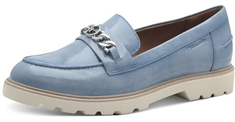 Tamaris Slipper Damen Vegan Bequem blau,EU 37