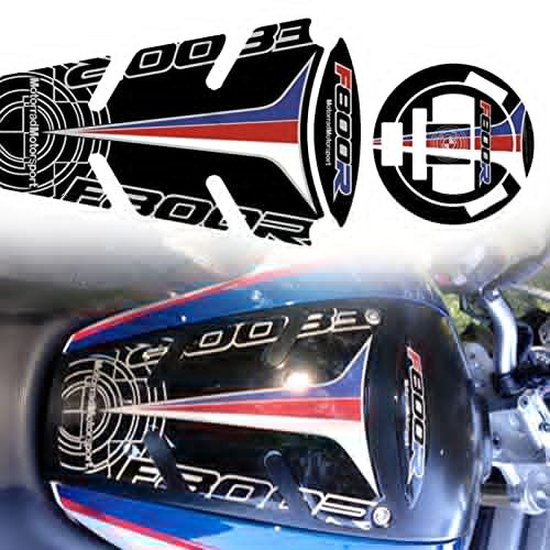 WARFEL Zubehör F800R Motorrad 3D Aufkleber Emblem Schutz Tankpad Cap Für B&M&W F800R F 800R