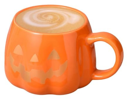 Tazza Di Zucca Di Halloween - Simpatica Tazza Con Zucca In Ceramica | Decorazioni Zucca Tazze Halloween Tazza Tè E Caffè | Tazza Da Latte, Tazza Da Tè Per Halloween, Ringraziamento, Natale