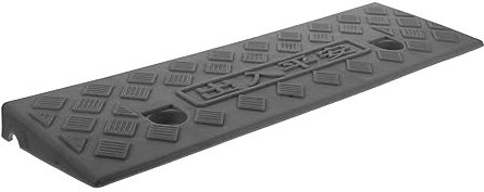 Gogogmee Rubber Ramp Pad for Sweeping Anti-slip Durable High Curb Ramp for Home Use Suitable for Indoor Steps and Doorways Excellent Abrasion Resistance