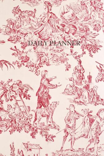 toile de jouy- daily productivity planner