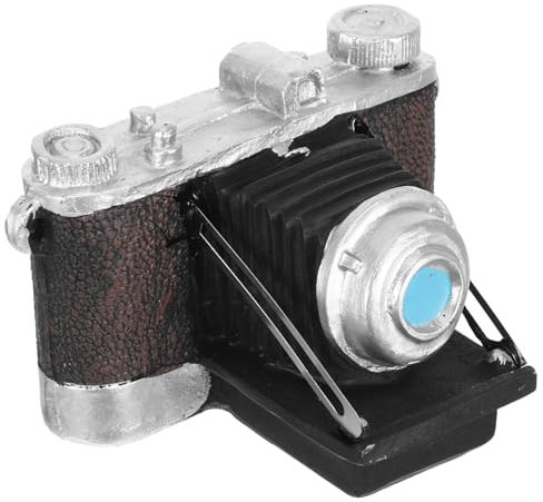 Cabilock Ornements D'appareil Photo Ancien Caméra Figurine Appareil Photo Jouet Accessoire De Caméra Décor D'appareil Photo Vintage Décoration Européenne pour La Maison Coffee Résine