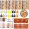 Lot de 130 cadeaux de fête de basket-ball – y compris porte-clés sur le thème du basket-ball, sacs cadeaux, bracelets Slap, autocollants de basket-ball, mini doigts de sport en mousse pour garçons