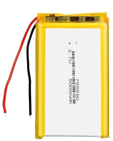 HUBATS 755590 5000mAh 3.7V Batterie pour MP3 PDA PSP GPS DVR Téléphone Mobile Pad Portable Tablette PC