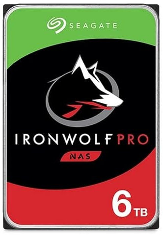 Glowster NAS-Festplatte, 6 TB, 3,5 Zoll, SATA, hohe Leistung, optimiert für Netzwerkspeicher, ideal für Unternehmen und Netzwerkspeichersysteme.