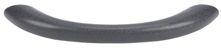 HELEVIA Shower Handrail, Curved Grip Handrail, Hard Grip Safety Grab Handle Wall Non Slip Handlebar, for Bathtubs Shower Rooms SPA Black