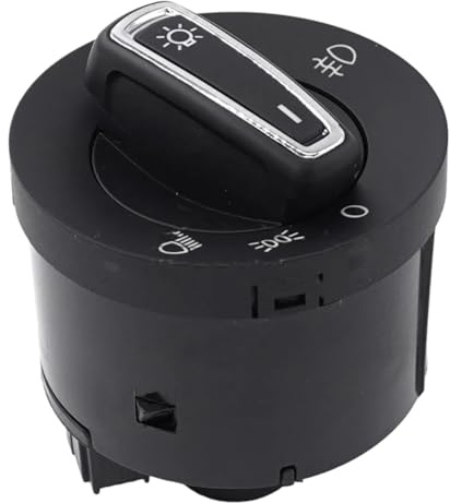 Interruptor de Luces para Seat Leon 2013-2021 Interruptor de Faros Delanteros botón de Control de Luces antiniebla 10 Pines OEM: 5G0941431AJ