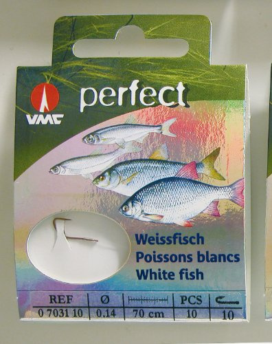 VMC Perfect Weissfisch rot , Hakengröße:16