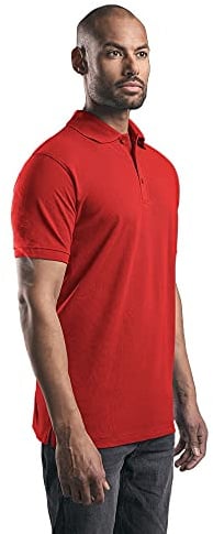 EXCD Poloshirt Herren, Rot, XL
