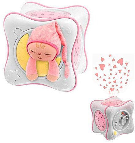 Chicco - 2430100000 - Veilleuse - Cube Arc en Ciel - First Dreams - Rose