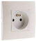 Zenitech Simplea Prise 2P+T Connexion Auto. Prêt à Poser - Blanc - Simplea