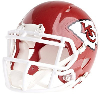 NFL Riddell Football Speed Mini Helm Kansas City Chiefs