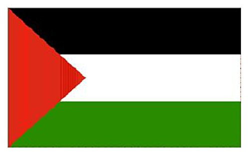 5FT X 3FT PALESTINE NATIONAL FLAG