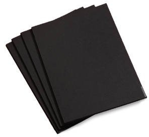 Folia - Tonpapier SPARPACK 4, 100 Bogen, 50x70 cm, schwarz
