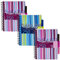 Pukka Pads PROBA5 Lot de 3 cahiers de projet à spirale avec couverture plastique Format A5 3 intercalaires 250 pages lignées 80 g/m² Couleurs assorties