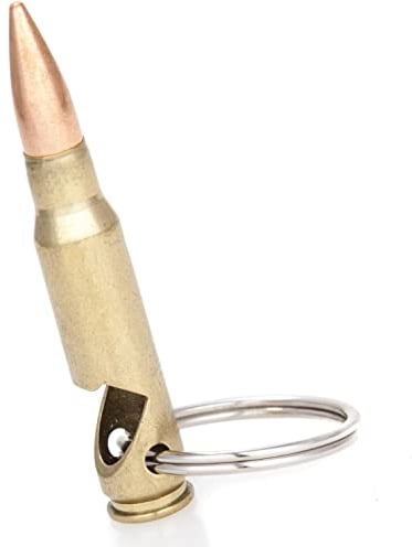 Real Bullet RBKBO Lucky Shot .308 Calibur Bullet Bottle Opener, RBKBO-308