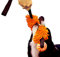Dingo Mop Bungee Orange mit Vanille Duft Bäll Hundespielzeug Agility Apporte 15586