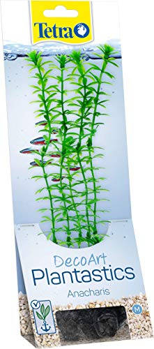 Tetra 270350 DecoArt Plant Anacharis, künstliche Aquariumpflanze, grüne echt aussehende Unterwasserpflanze, größe M
