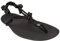 Xero Shoes Genesis Sandals for Women Women's Lightweight Footwear, Packable Sandal, Travel-Friendly Black, Size 5.5 UK