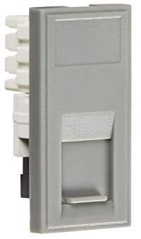Knightsbridge NETRJ11GY Modulaire Prise RJ11, Gris