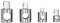 Jetech 4-Piece Socket Adapter and Reducer Set - 1/2-3/8-Inch, 3/8-1/2-Inch, 3/8-1/4-Inch, 1/4-3/8-Inch, Cr-V