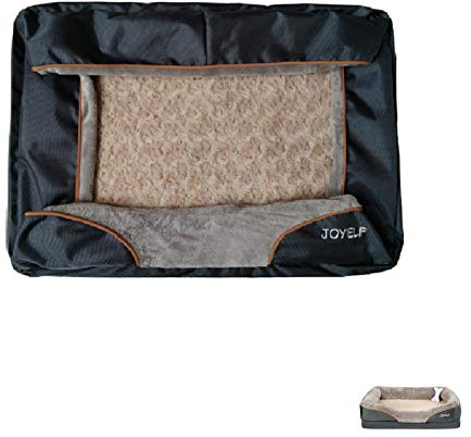 JOYELF Large Memory Foam Hundebett Ersatzabdeckung für 91 x 68 cm