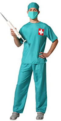 Atosa disfraz doctor cirujano hombre adulto M
