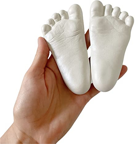 Sweet Memories Baby Hands and Feet Casting kit for Babies 0-9 Months, Makes 2-8 Casts - DIY Hand and Footprint Keepsake, Infant Imprints, New mom Baby Shower Christmas Gift
