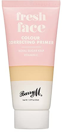 Barry M Fresh Face Color Correcting Primer, Gelb, kaschiert Violetttöne