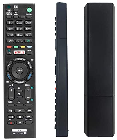 VINABTY RMT-TX100D Ersatzfernbedienung passend für Sony TV KDL-75W855C KDL-55W807C KDL-65W855C KDL-55W809C KDL-65W858C KDL-65W857C KDL-65W859C KDL-55W808C KD-43X8301C