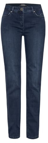 Toni Dress Damen Jeans Perfect Shape Straight Dark Blue - 46