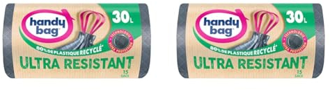 PC UR 30L 80% PLASTIQUE RECYCLE (Lot de 2)
