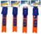 Hot Wheels Ramp Track Builder Parts 4 gerade 25,4 cm lang + 4 Anschlüsse, (HFG86)