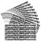 2080 Pieces Letter Stickers, 1/2 Inch Self-Adhesive Vinyl Alphabet Stickers Waterproof Stick On Letters Name Stickers for Water Bottles Mailbox Scrabooking Doors Signs Cars Trucks - Black, 10 Sheets