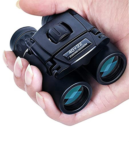 XXLI Fernglas 40x22 HD Leistungsstark 2000m lange Reichweite Faltbar Teleskop B-AK4 FMC Optisches Teleskop für Outdoor Sport Camping Reisen
