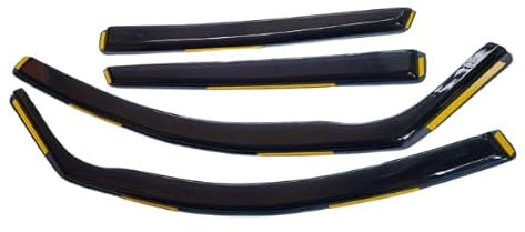 BWS Premium Wind Deflectors For Vauxhall corsa D/E 5door 2006-2019 4-Pieces, Enhance Driving Comfort with Window Visors (UK Stock)