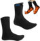 Calcetines calefactables para mujer recargables,calcetines térmicos - Calcetines térmicos con batería | Calcetines calientes a batería con modos de calentamiento ajustables, calcetines eléctricos para
