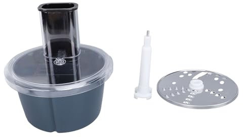 Accessoire Légumes électrique, Kit de récipient Professionnel pour Robot Culinaire pour TM5 TM6, Déchiquetez Facilement les Légumes et Améliorez