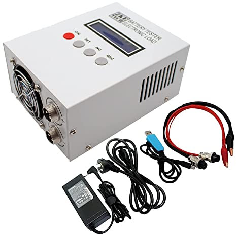 Régulateur de Charge Solaire, Testeur de batterie EBC-A20 30V 20A 85W Batteries plomb-acide Lithium Test de capacité 5A Charge 20A Support de décharge outil de contrôle PC pour l'industrie, la maison(