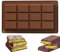 Moule Tablette Chocolat, Moule Silicone Chocolat, pour Chocolats de Dubai, Barres énergétiques