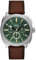 Fossil Men's Analog Quartz Watch with Leather Strap FS6100