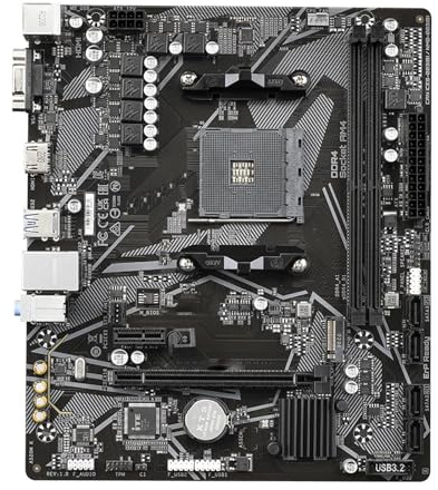 Placa Base para Juegos Placa Base Fit For GIGABYTE A520M K V2 A520 AM4 for procesadores Ryzen 5/7/9/3 5600X 5700X 5950X DDR4 M.2 Micro ATX