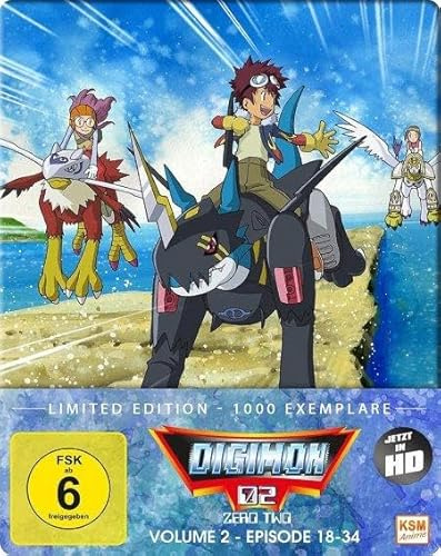 Digimon Adventure: Staffel 2 / Vol. 2 / Episoden 18-34 / Limited Edition Future Pak [Blu-ray]