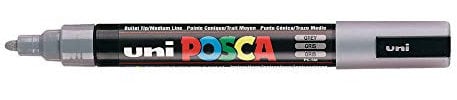 Verfstift Posca PC5M M grijs