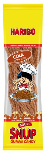 Haribo Sour-Snup Cola, 5er Pack (5 x 200 g Beutel)