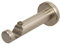 Gardinenstangen Halterung offen für 20 mm Stangen in Farbe Edelstahl - Wandabstand 8,5 cm