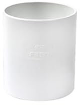 First Plast - Gouttière PVC 33 demi-ronde - Manchon FF PVC pour tube de descente Ø100 - blanc - First Plast