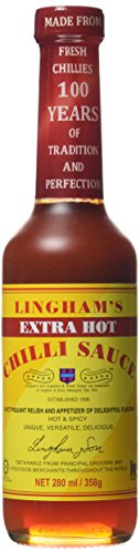 Linghams Extra Hot Chilli Sauce 280 ml