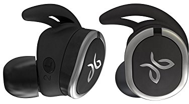 Jaybird RUN Wireless Headphones for Running, Bluetooth 4.1, Omni-Directional Mic, 4+8 Hours of Battery, Sweat-Resistant, Comfort-Fitted Earpieces, Skip-Free Music, Jet Black